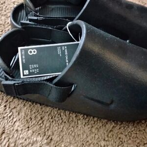 Calvin Klein Men's Black Slide Sandals